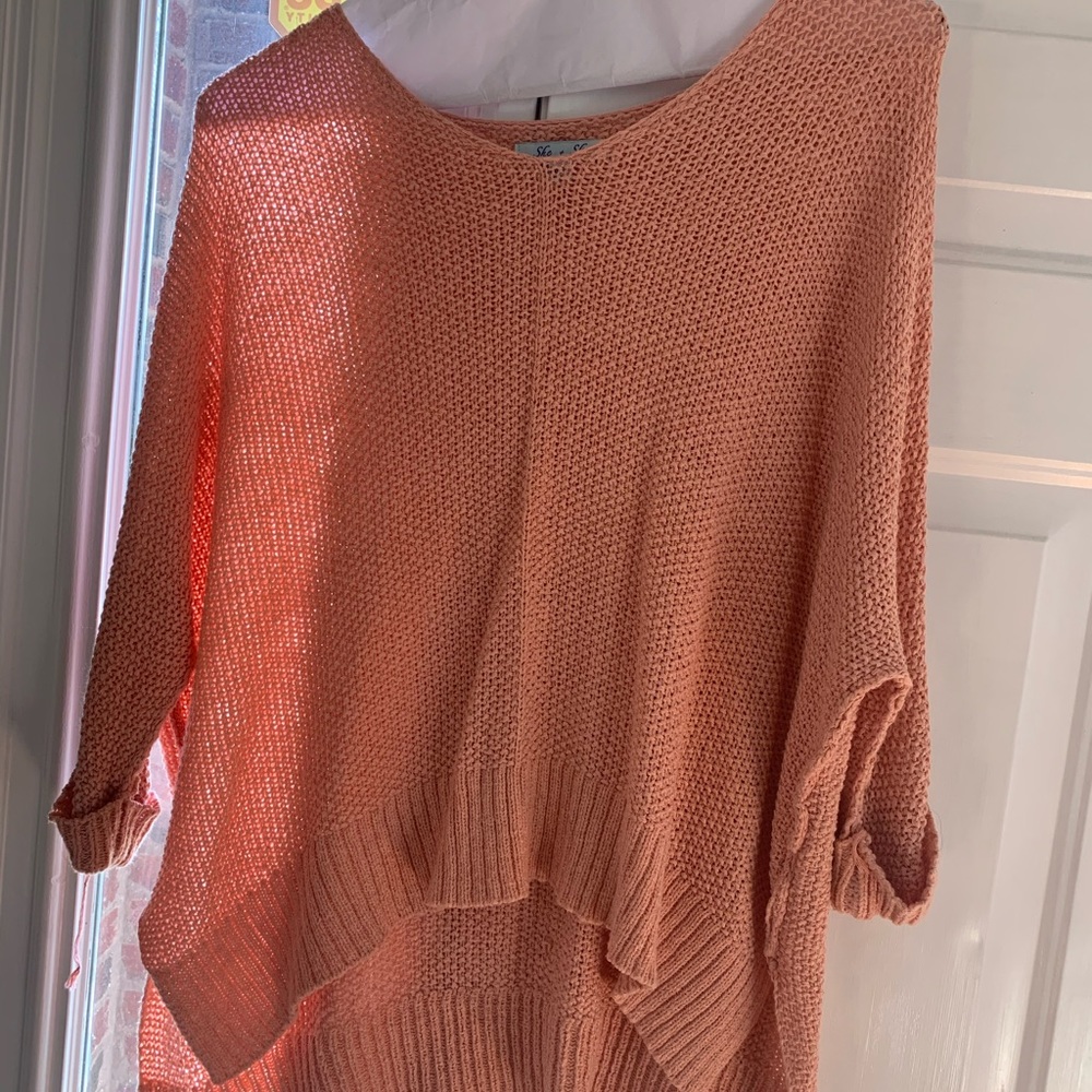 Light Pink She + Sky Sweater